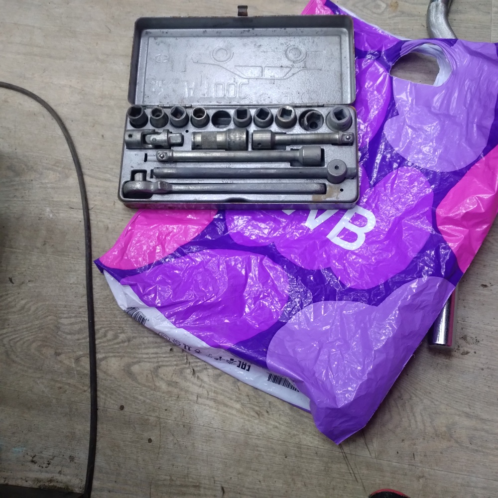 Набор головок серый