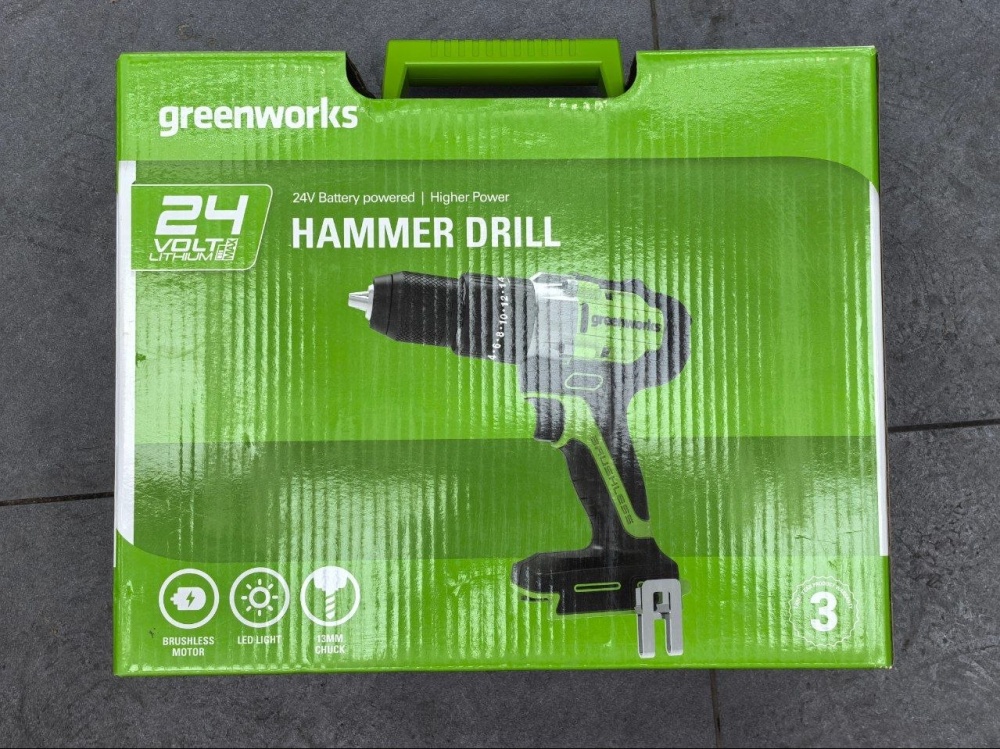 Шуруповерт GreenWorks 24V