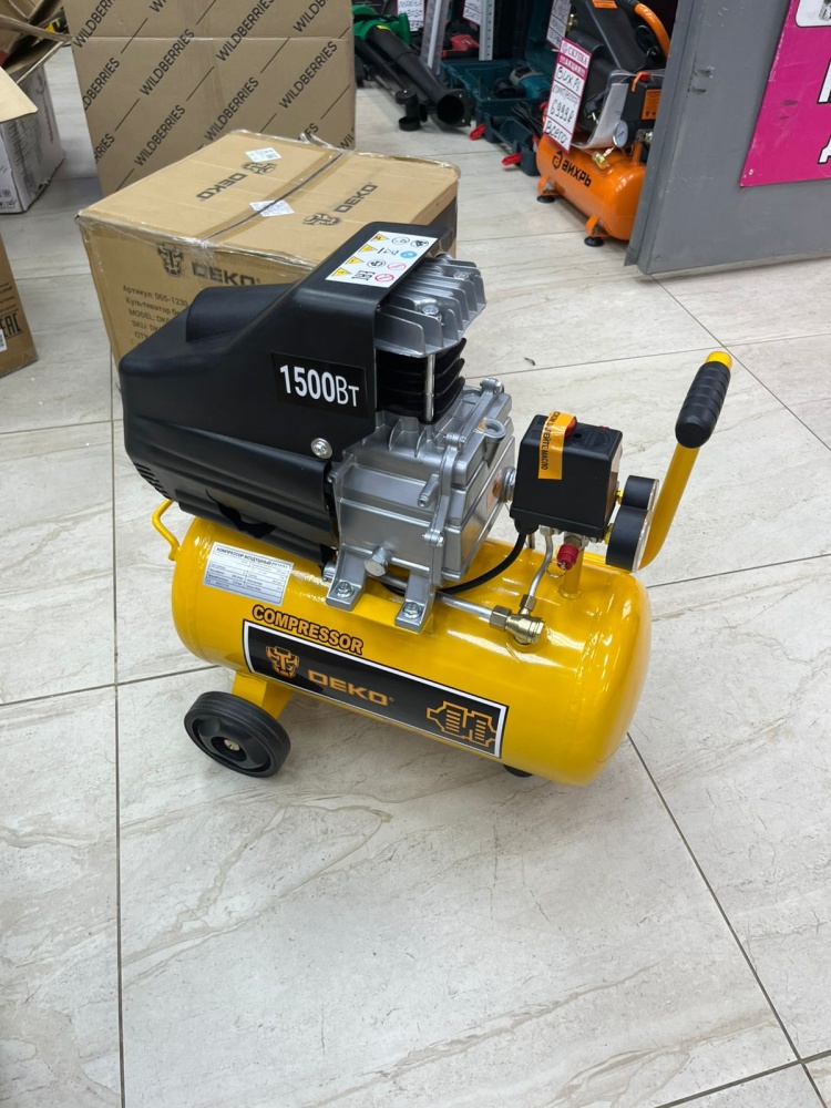 Компрессор воздушный DEKO 24Л