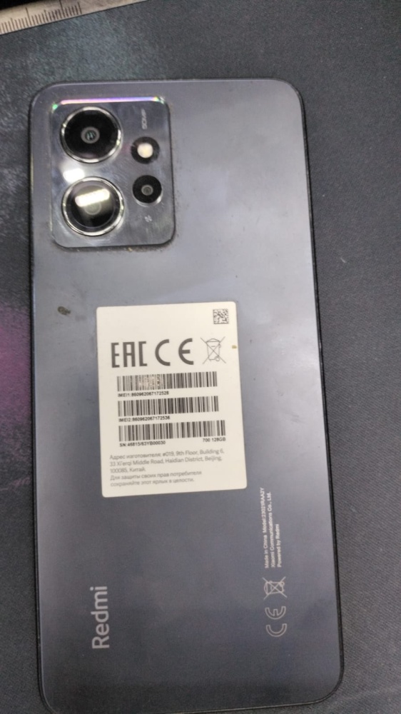 Смартфон Xiaomi Redmi note 12 6/128