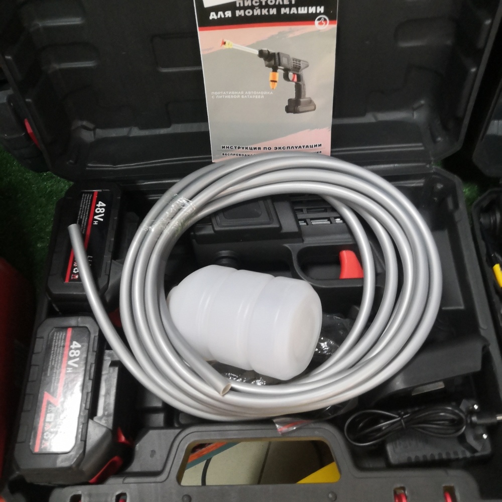 Мойка высокого давления на АКБ